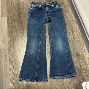 Levi's Dark Blue Flare Girls Jeans 1005